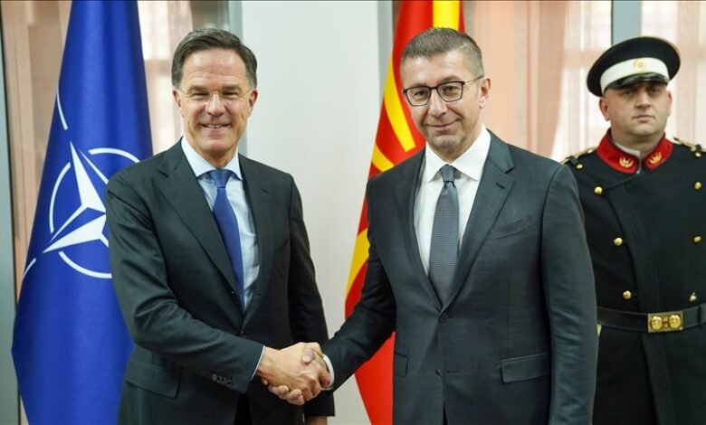 sekretari i pergjithshem i nato s rutte u takua me kryeministrin mickoski ne shkup 69a72361885d6