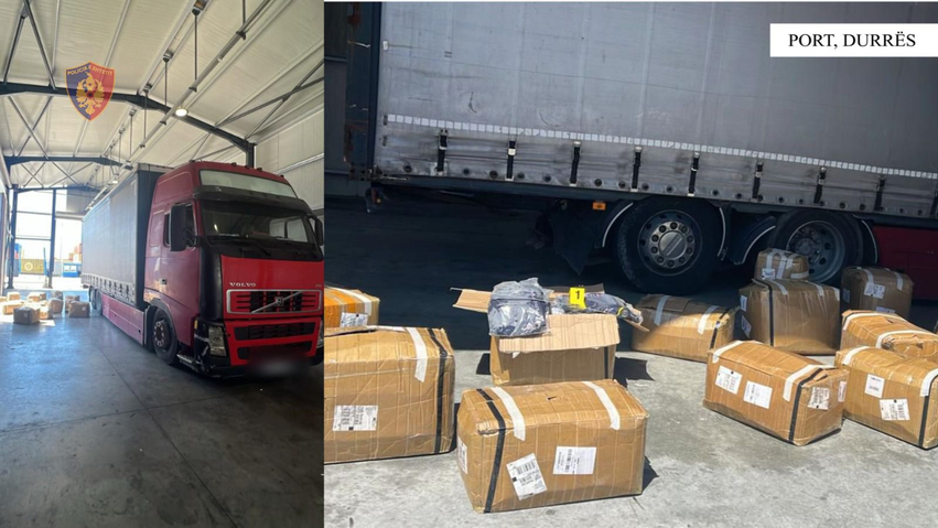 kapen mijera veshje pa fatura ne portin e durresit arrestohet drejtuesi i kamionit 69f35ab43f3d9
