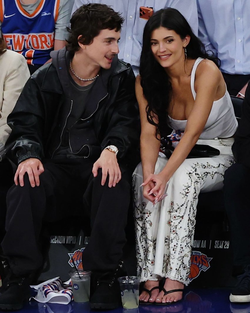 Kylie dhe Timothee tërheqin vëmendjen në MSG