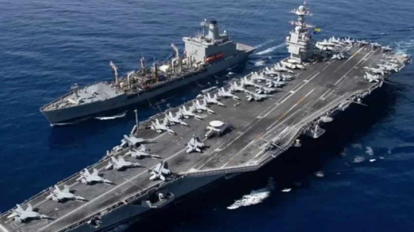 lufta drejt fundit aeroplanmbajtesja amerikane gerald ford nis rikthimin drejt shba se 69f27a09b78f7