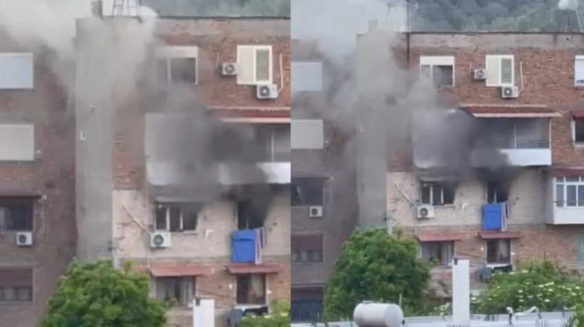 perfshihet nga flaket nje apartament ne elbasan zjarrfikeset drejt vendngjarjes 69ef82317b423