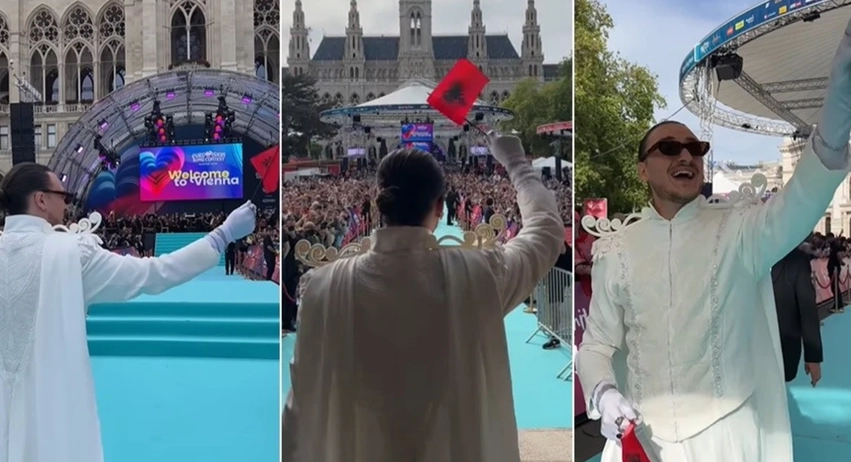 Nga ceremonia hapëse e Eurovisionit, Alis: Një moment që dikur e kam ëndërruar dhe tani po e jetoj 3 nga ceremonia hapese e eurovisionit alis nje moment qe dikur e kam enderruar dhe tani po e jetoj 6a03122318e09
