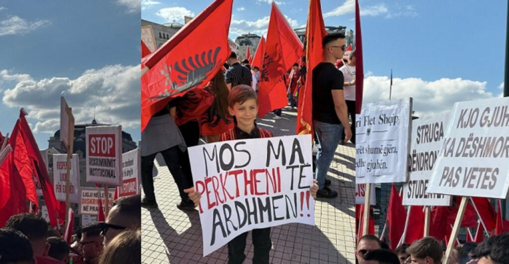 “Shqiptaria është me Shkupin”, Studentët shqiptarë protestë më 26 maj në Tiranë 2 shqiptaria eshte me shkupin studentet shqiptare proteste me 26 maj ne tirane 6a0e4e0d69576