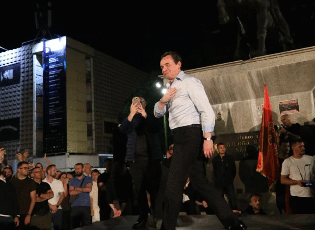 Albin Kurti shpall fitoren  Kjo është dekada e Vetëvendosjes