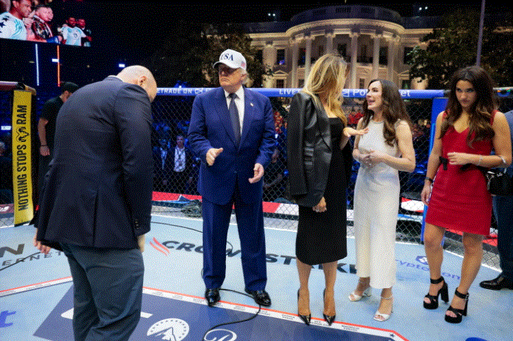 arte marciale fishekzjarre dhe vip a si e festoi trump 80 vjetorin 6a2fe22848602