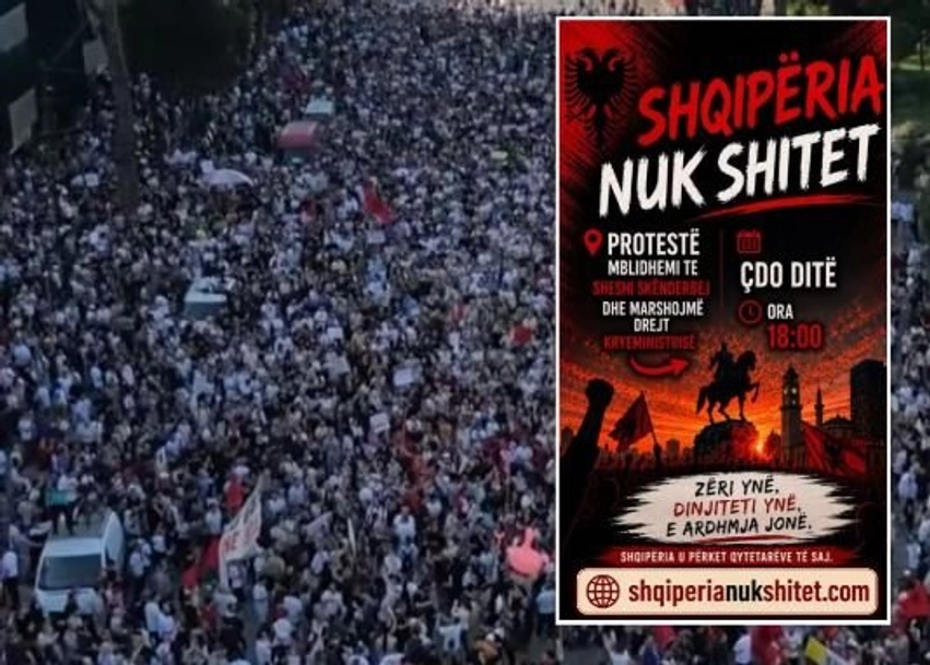 nis pas pak protesta me e madhe e mbajtur ndonjehere shqiptaret ne shesh per doreheqjen e rames 6a259370b2f37