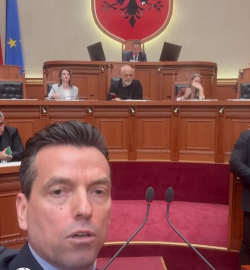 nuk vjen per qytetaret por per ligje mafioze shehaj sulmon ashper edi ramen publikon pamje nga kuvendi 6a35110fcdee0
