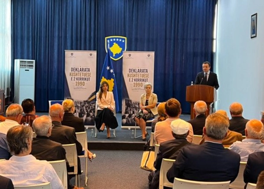 36-vjetori i Deklaratës së 2 Korrikut, Haxhiu e Kurti vlerësojnë aktin historik 2 36 vjetori i deklarates se 2 korrikut haxhiu e kurti vleresojne aktin historik 6a4617f627b7b