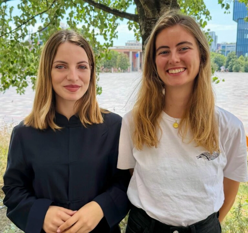 deputetja marjana koceku takohet me eurodeputeten emma fourreau mjedisi snjeh parti natyra ose mbrohet ose 6a55258fa6467