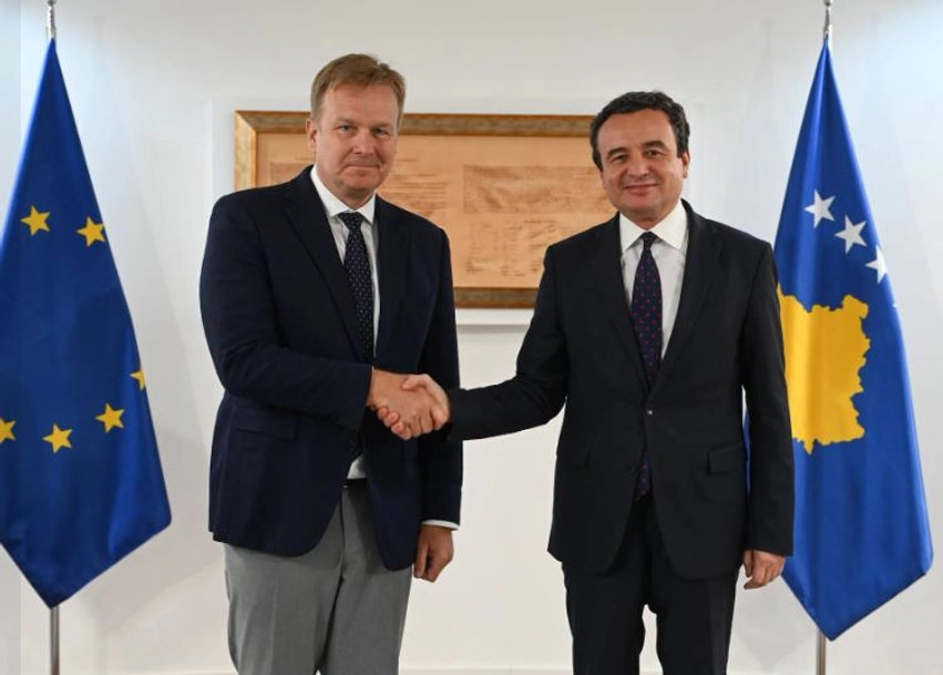 kurti takoi emisarin e be se peter sorensen biseduan per dialogun dhe zhvillimet ne veri te kosoves 6a63c1b596e41