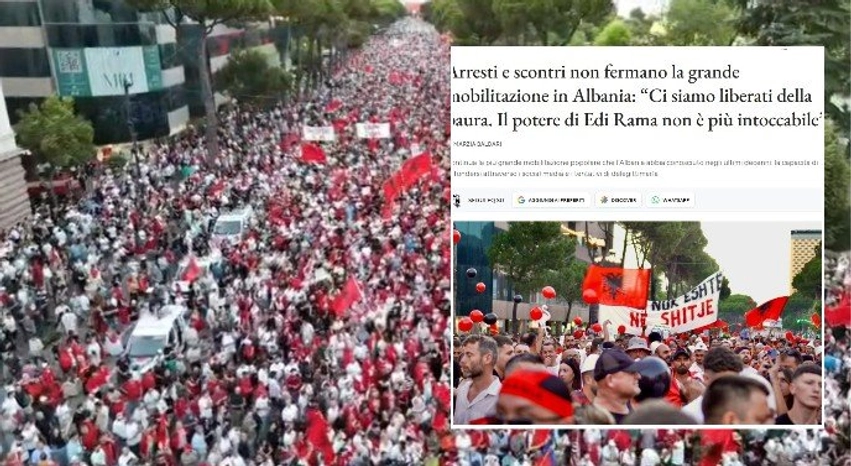 revolta qytetare media italiane perplasjet dhe arrestimet nuk arrijne ta ndalin mobilizimin masiv ne shqiperi 6a4e39b17dfa5