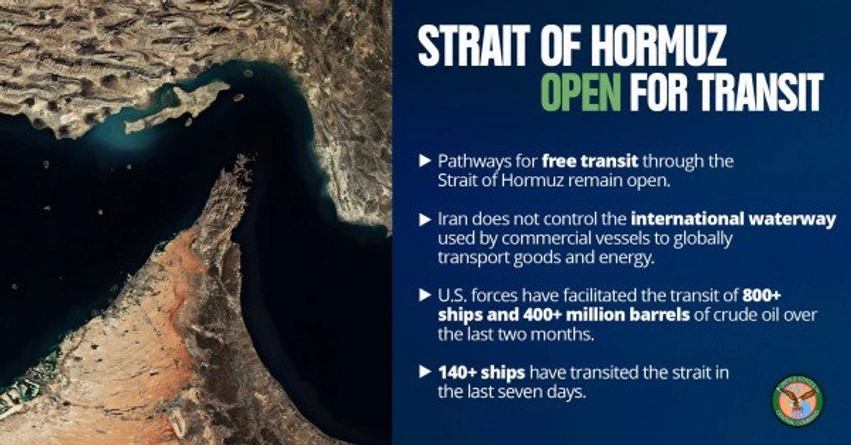 SHBA: Ngushtica e Hormuzit është e hapur, Irani nuk e kontrollon 1 shba ngushtica e hormuzit eshte e hapur irani nuk e kontrollon 6a539c3115809