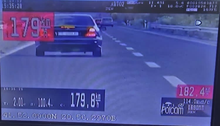 Voziste 179 km/orë, aty ku lejohej 80 km – shoferi arrestohet dhe i merret vetura 3 voziste 179 km ore aty ku lejohej 80 km shoferi arrestohet dhe i merret vetura 6a54d64e79c60