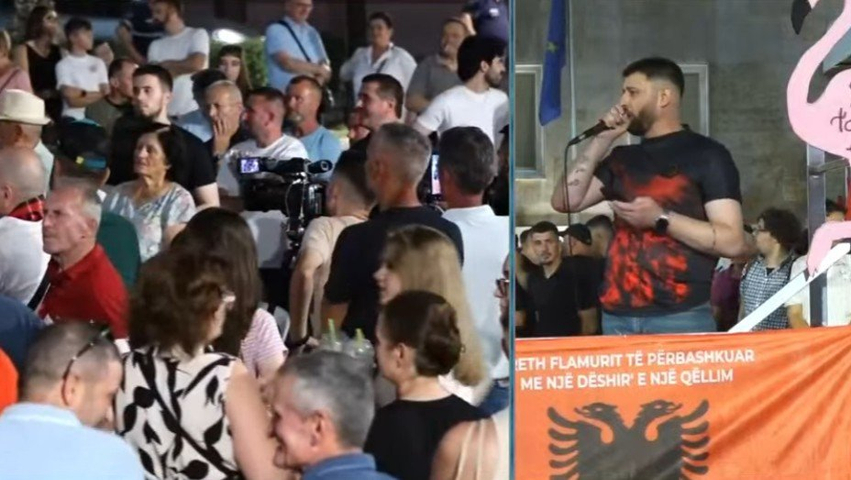 “Arrestoni Ramën dhe Ballukun” – I riu nga sheshi para Kryeministrisë: Pushteti s’është pronë, por përgjegjësi! 3 arrestoni ramen dhe ballukun i riu nga sheshi para kryeministrise pushteti seshte prone por pergjegjesi 6a7b7d3222d98