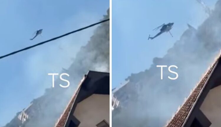 Arrijnë helikopterët për shuarjen e zjarrit në Tetovë (VIDEO) 5 arrijne helikopteret per shuarjen e zjarrit ne tetove video 6a9029d00c1aa