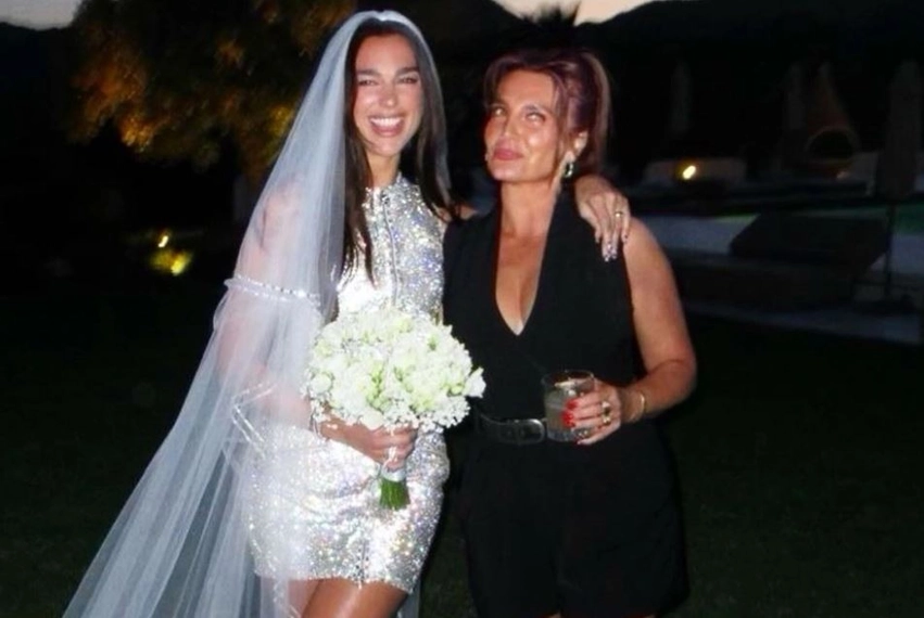 dua lipa feston 31 vjetorin nena e saj ndan foton e papublikuar me pare nga dasma dhe i ben urimin e vecante 6a8a1afc7c0aa