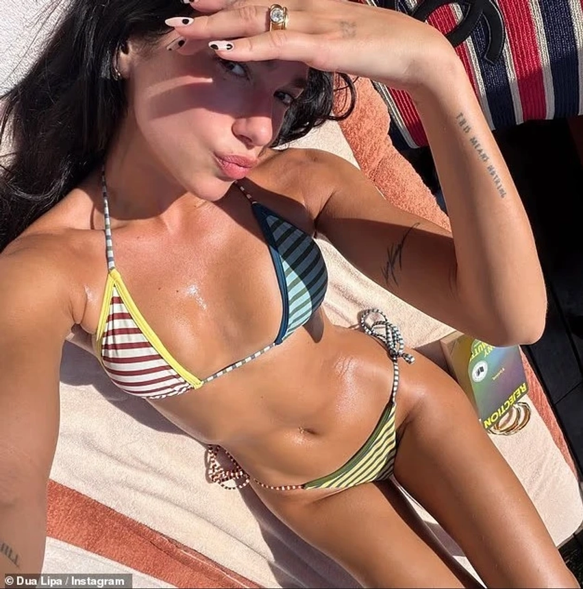 dua lipa shijon pushimet me vajzat ne itali 6a84101c5774e