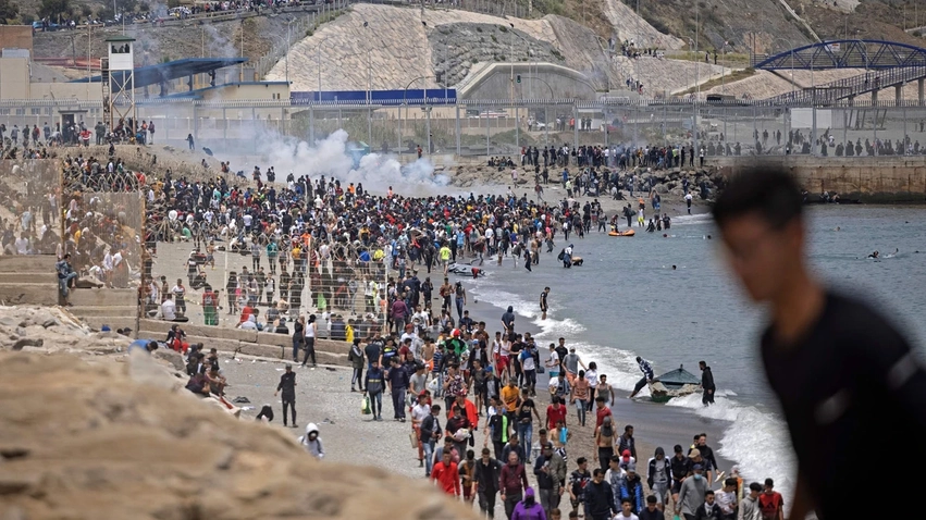 kaos ne ceuta spanja kerkon nderhyrjen e frontex dhe europol 6a920335bed45