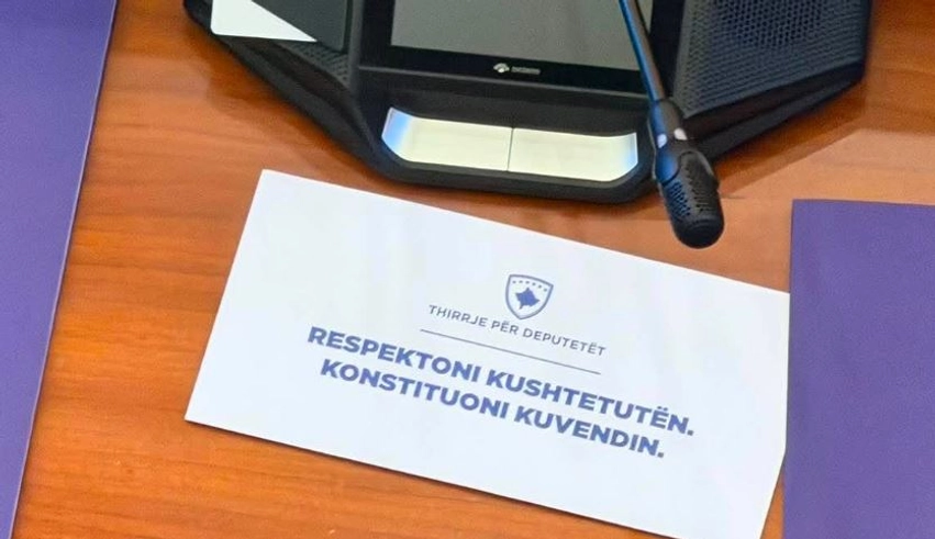 “Respektojeni Kushtetutën, konstituojeni Kuvendin”, deputetët e PDK-së u lënë letra atyre të LVV-së 2 respektojeni kushtetuten konstituojeni kuvendin deputetet e pdk se u lene letra atyre te lvv se 6a86cd936fa94