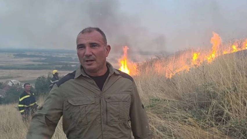 zjarri prane loznanit ne rajonin e manastirit eshte afruar prane shtepive 6a7e3c4f5459e
