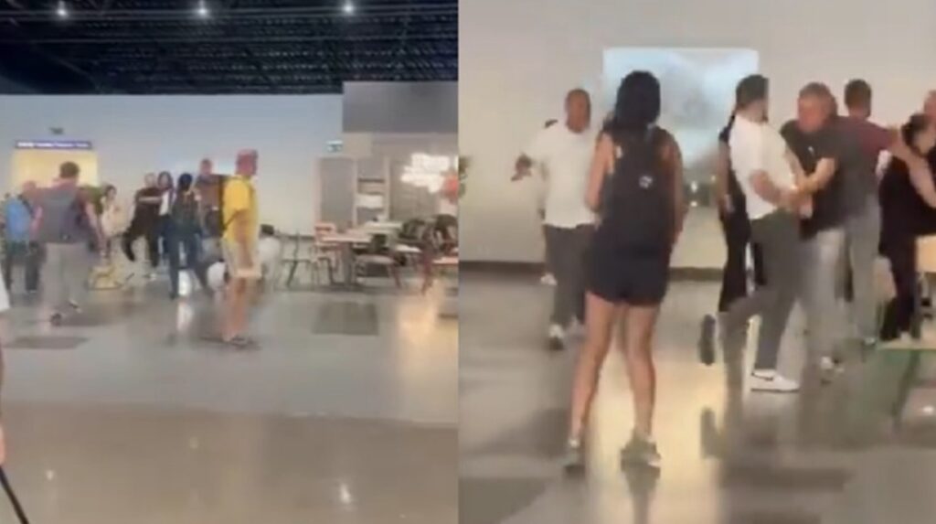 Incidenti në aeroport: Kumanovari dhe tetovari nuk arritën “t’i ndajnë dhentë e dhitë” prandaj u rrahën fizikisht!! Turpi paska emër!!! 6 incidenti ne aeroport kumanovari dhe tetovari nuk arriten ti ndajne dhente e dhite prandaj u rrahen fizikisht turpi paska emer 6ab11f7d3c7d1