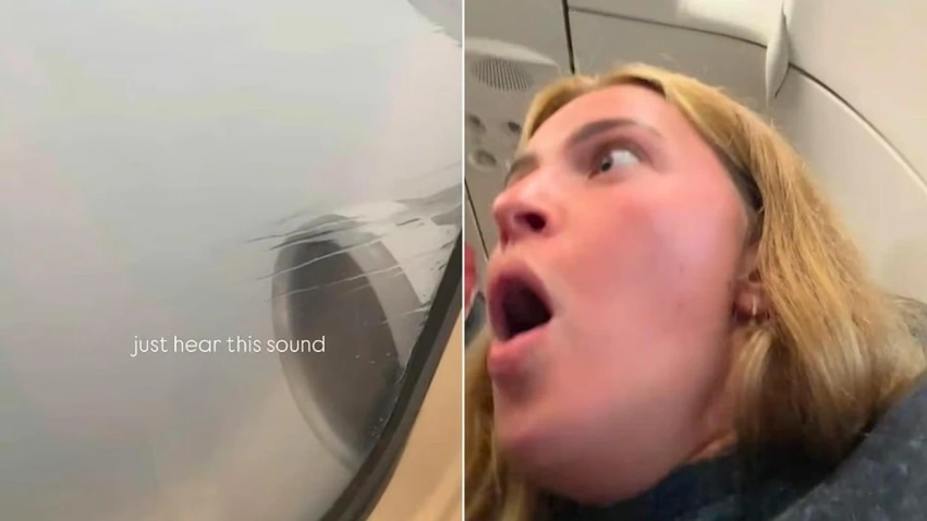 momenti kur pasagjeret e perlotur bertasin nga tmerri ndersa piloti i turkish airlines perpiqet tri here dhe deshton te ulet gjate nje stuhie ne tunizi 6aa71b32a75e7