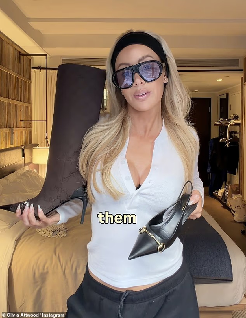 olivia attwood shpenzon 2500 paunde per kepuce gucci gjate blerjeve ne new york 6ab6ee00534f4