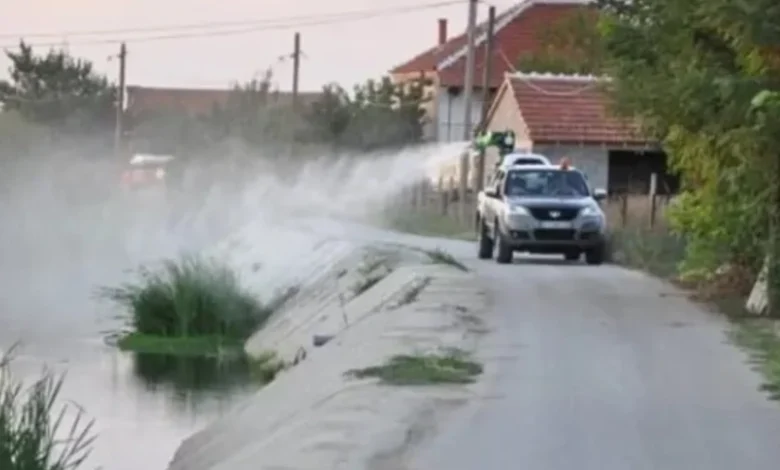 Sot do të bëhet dezinsektim tokësor kundër larvave të mushkonjave në territorin e Shkupit 3 sot do te behet dezinsektim tokesor kunder larvave te mushkonjave ne territorin e shkupit 6aa137b31b0bd