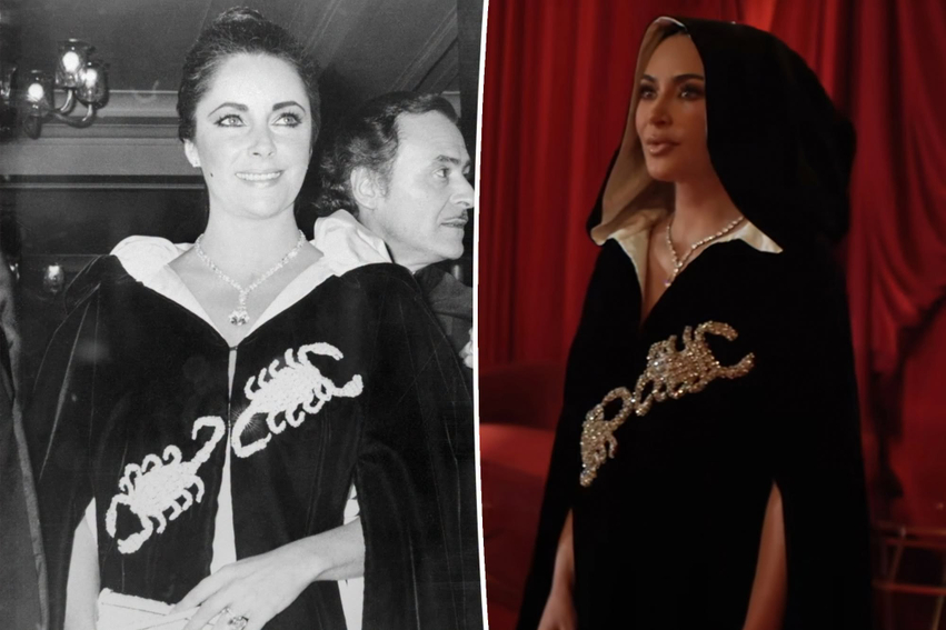 Kim Kardashian mahnit me një pamje të frymëzuar nga Elizabeth Taylor 1 kim kardashian mahnit me nje pamje te frymezuar nga elizabeth taylor 6acb411bd8658