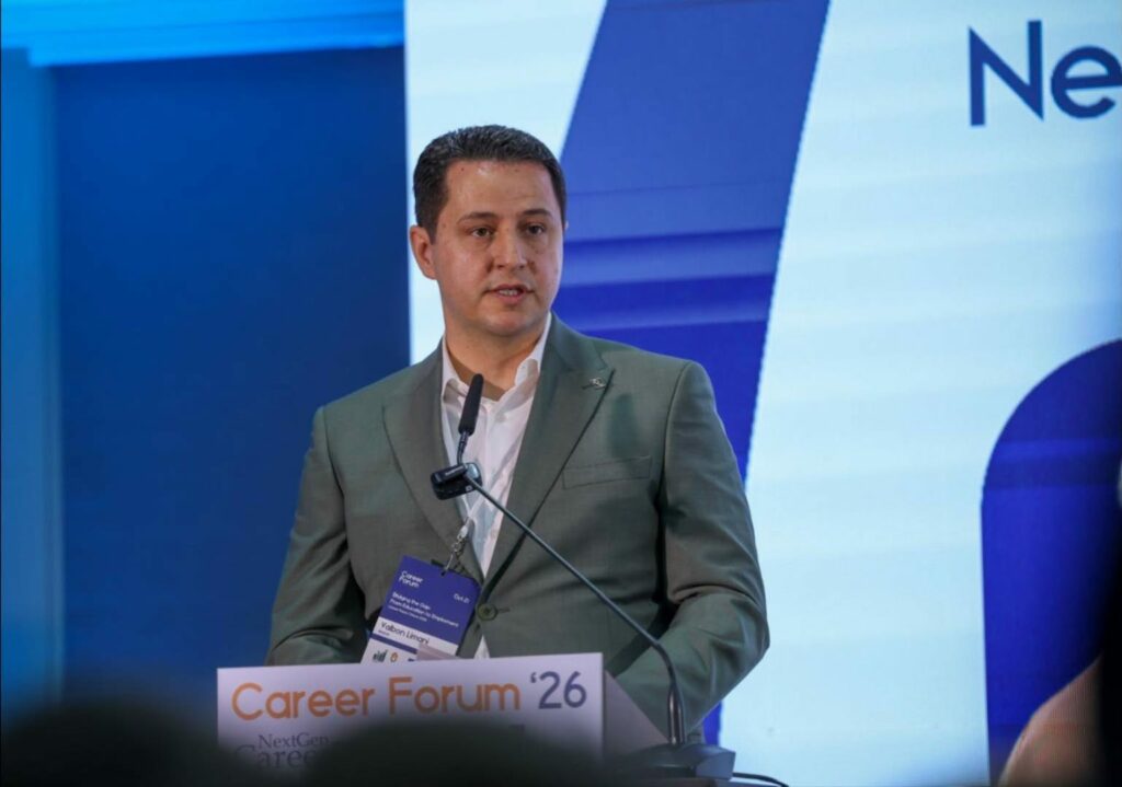 kryetari i komunes se gostivarit valbon limani merr pjese ne forumin e karrieres 26 nextgen careerup 6ada360db12ec
