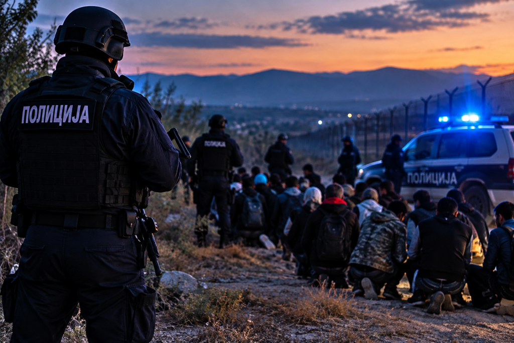 te shtena paralajmeruese ne kufirin me greqine policia ndalon 15 migrante 6ac8da6566be4