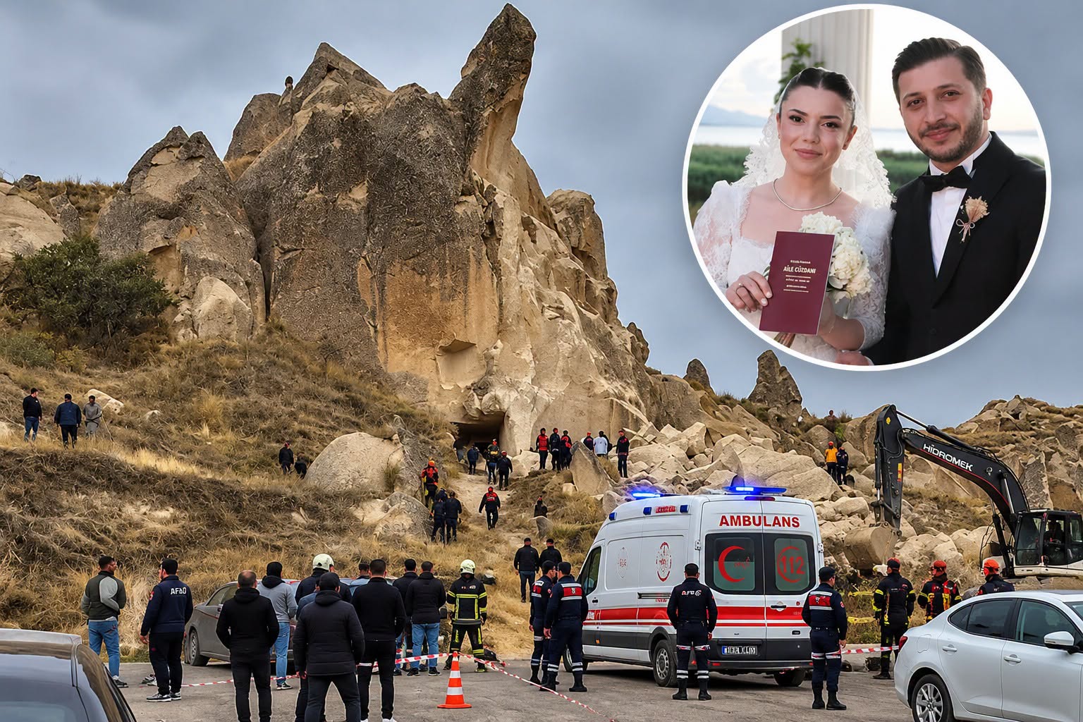 tragjedi ne kapadoki tre te vdekur nga shembja e shkembinjve mes viktimave edhe nje cift i sapomartuar 6ae489419312d